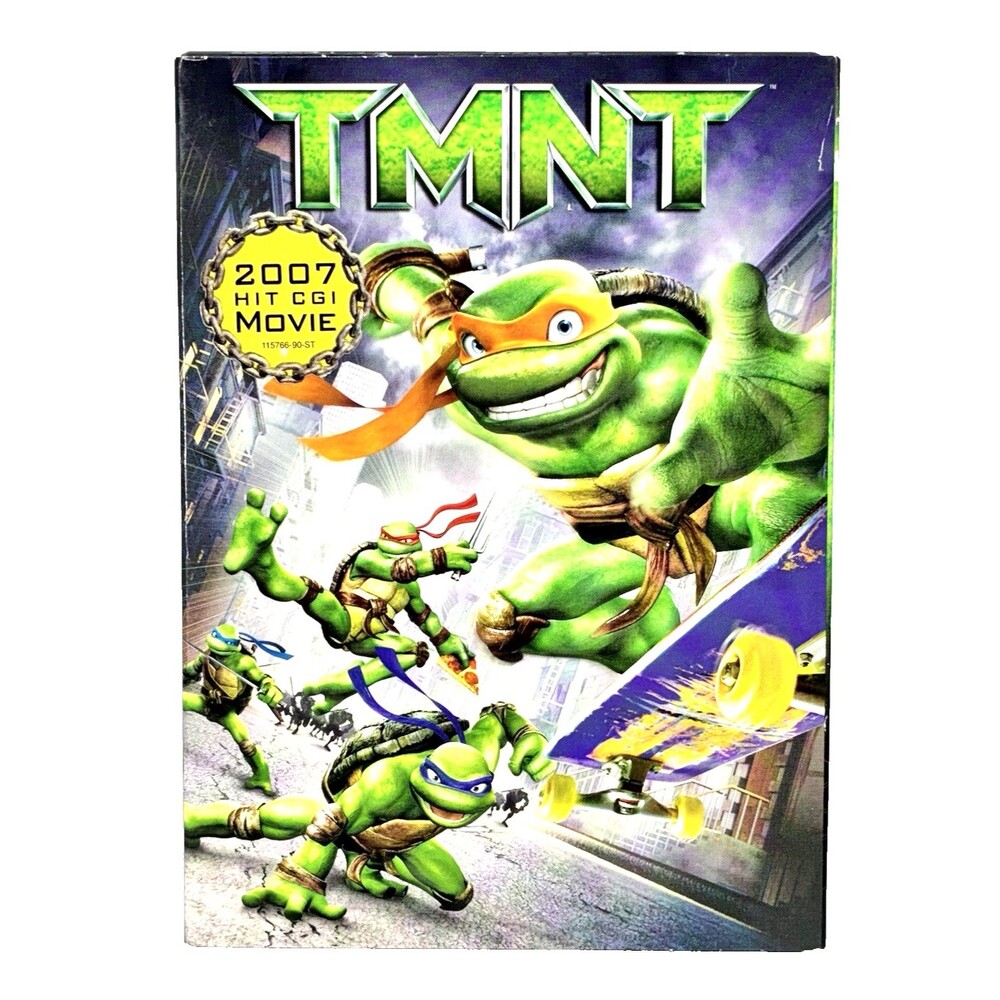 TMNT Teenage Mutant Ninja Turtles DVD 2007 Widescreen and Fullscreen Edition